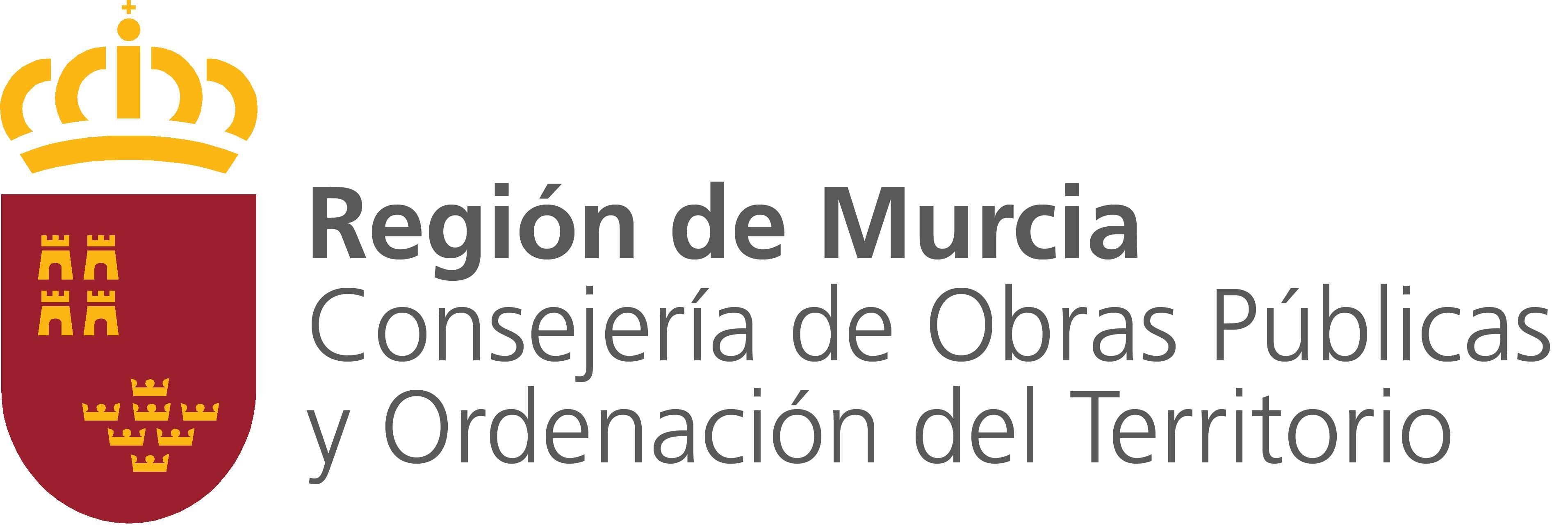 Logo de la Consejería de Obras Públicas de Murcia